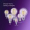 Philips Philips G25 E26 (Medium) LED Bulb Soft White 60 Watt Equivalence 2 pk 564906 - alternate 3